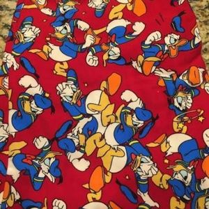 Lularoe tc leggings Donal Duck